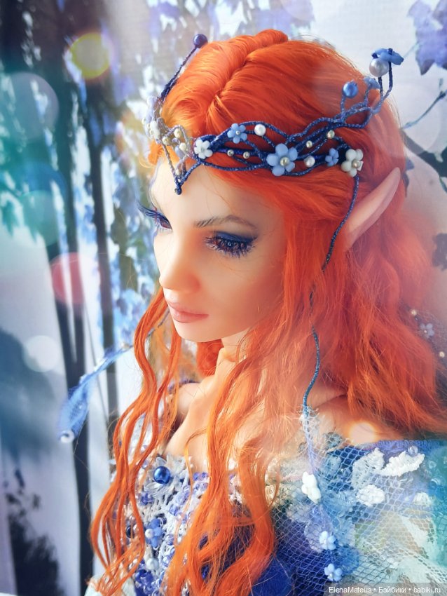 Авторская шарнирная кукла (фото 3)