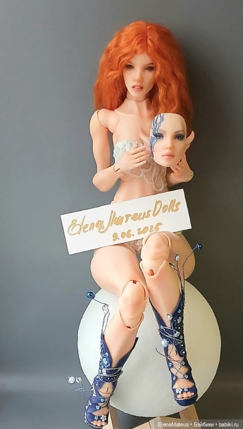 Авторская шарнирная кукла (фото 7)