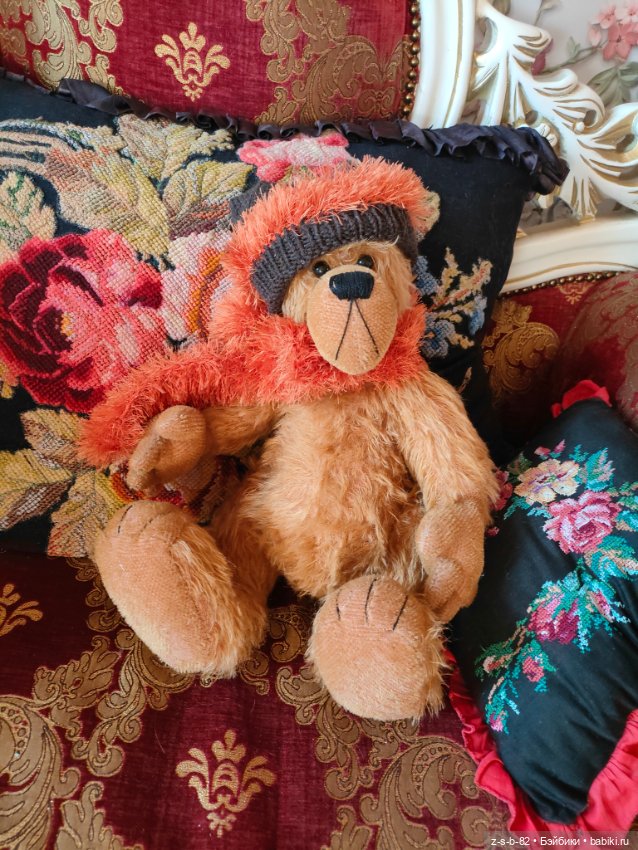 Авторский мишка в стиле Zwergnase (фото 8)