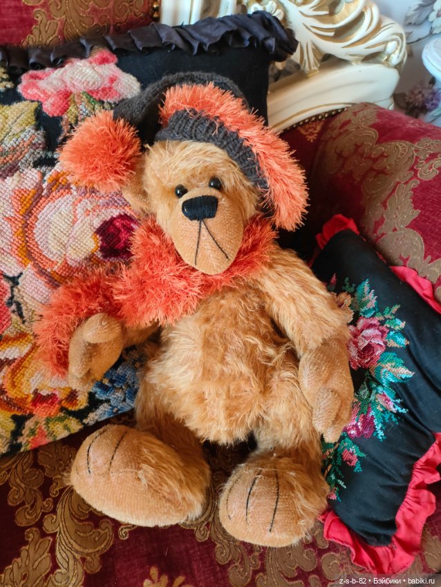 Авторский мишка в стиле Zwergnase