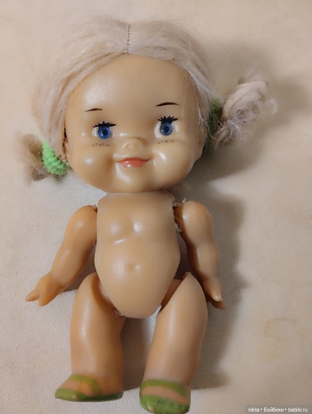 Кукла СССР Конопатая малышка в родном (фото 4)