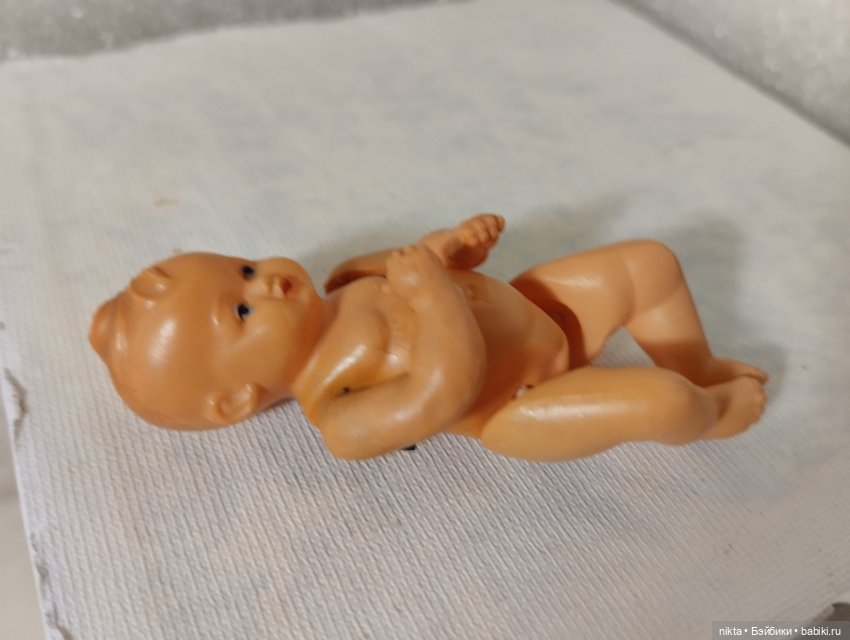 Целлулоидный мини пупсик ГДР (фото 4)