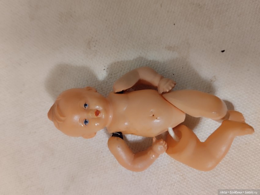 Целлулоидный мини пупсик ГДР (фото 6)