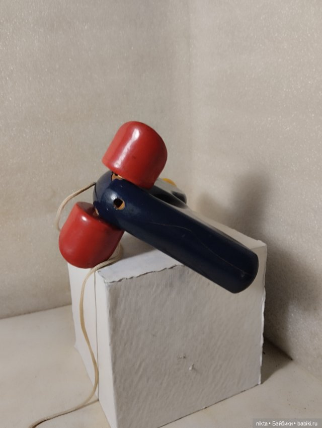 Деревянная игрушка Каталка Цирковой тюлень с мячом (фото 6)