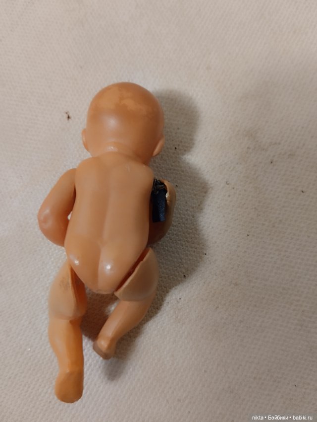 Целлулоидный мини пупсик ГДР (фото 2)