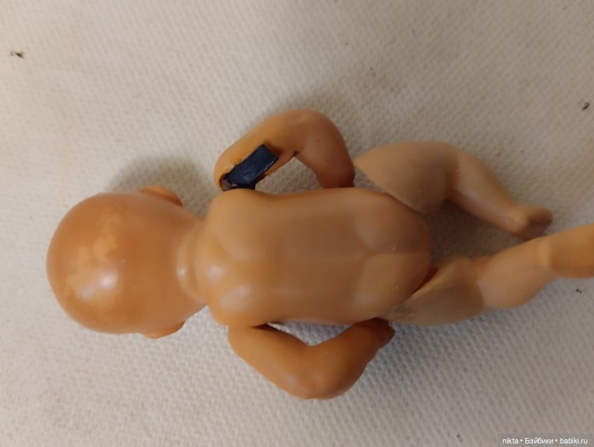 Целлулоидный мини пупсик ГДР (фото 7)