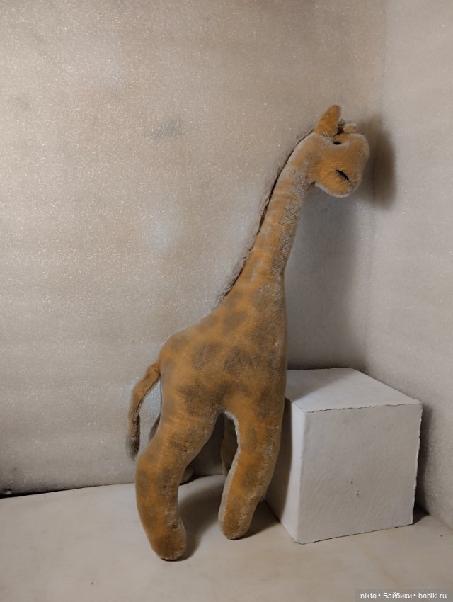 Мягкая игрушка ГДР Жираф плюшевый