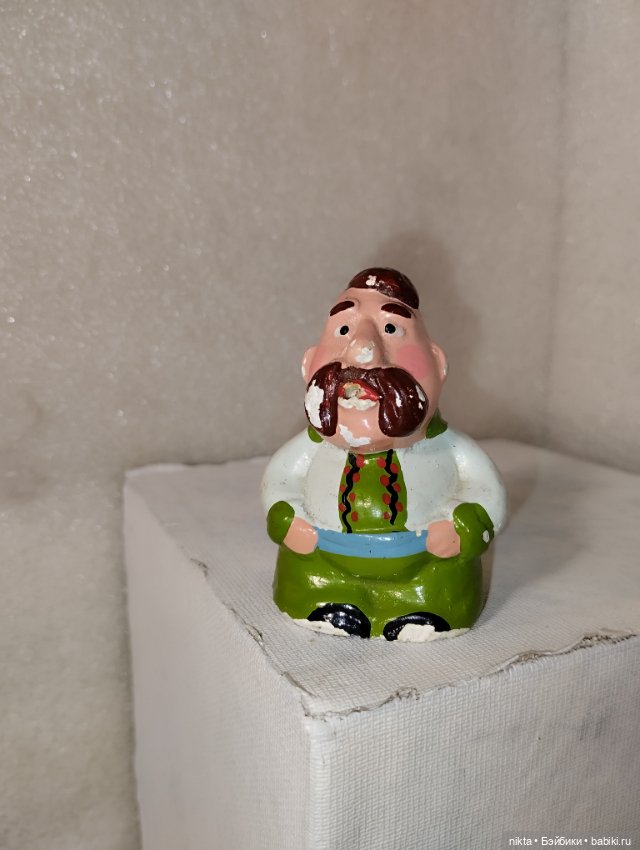 Фигурка курильщик СССР — Винтажные куклы и игрушки детства