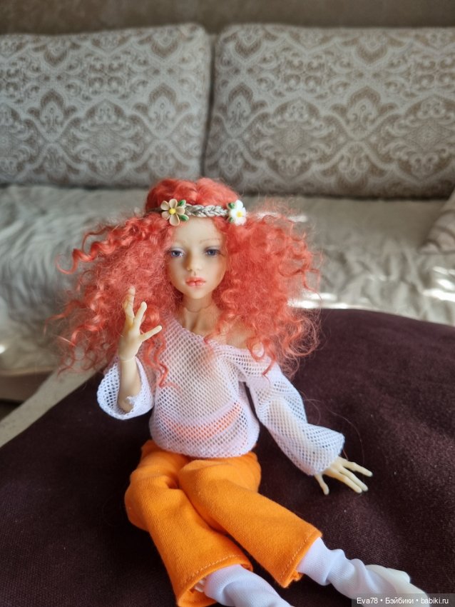 Ободок гибкий для куколки Иден и других бжд (фото 4)