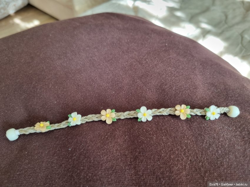 Ободок гибкий для куколки Иден и других бжд (фото 7)