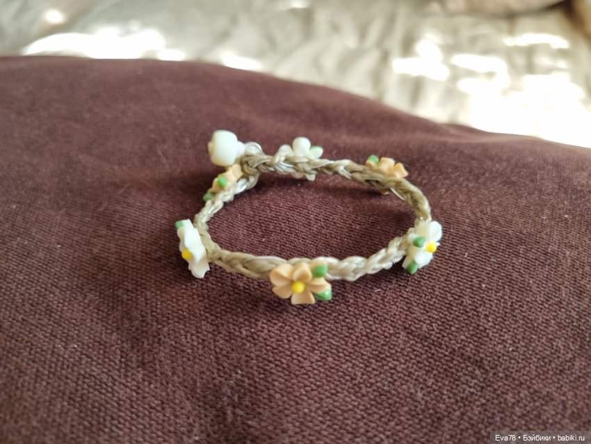 Ободок гибкий для куколки Иден и других бжд (фото 5)