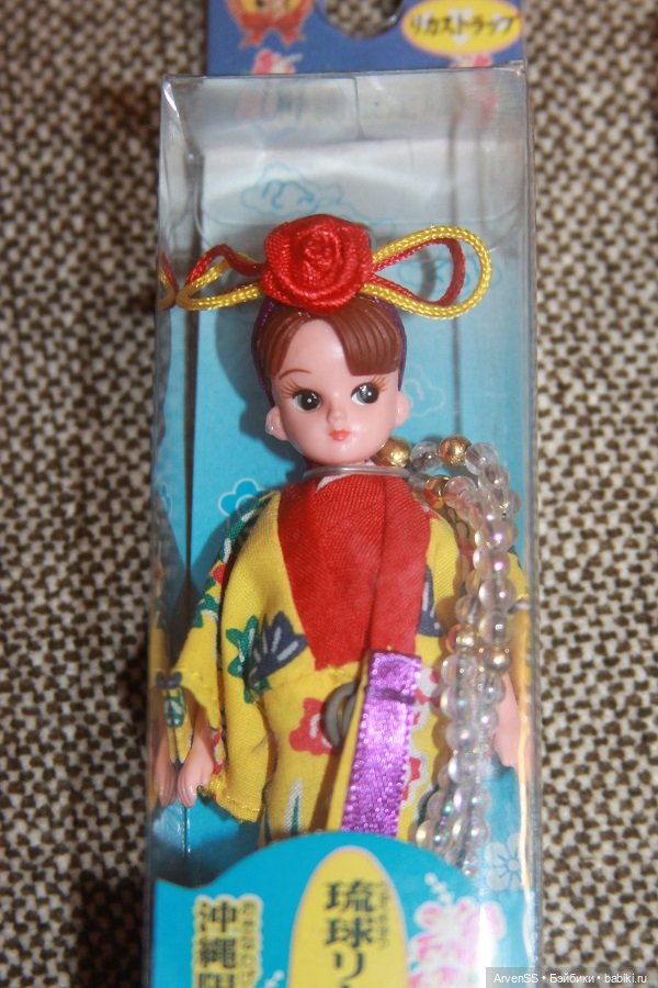 Набор винтажных брелоков Takara Licca keychan по мотивам выпусков 1 поколения Ликки (фото 4)