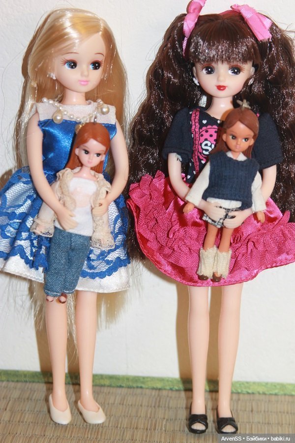 Винтажные брелоки Takara Licca keychan по мотивам выпусков 1 поколения Ликки