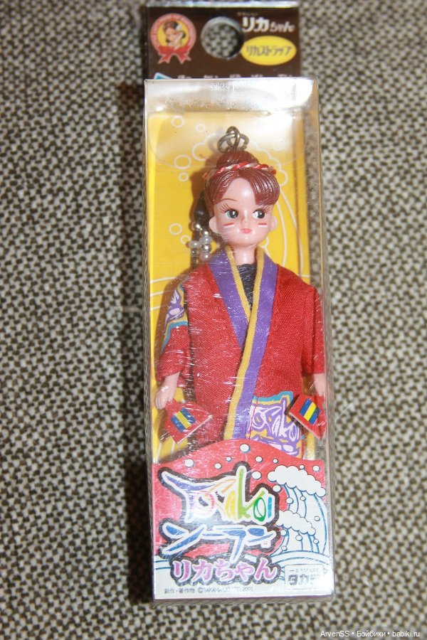 Винтажные брелоки Takara Licca keychan по мотивам выпусков 1 поколения Ликки (фото 5)