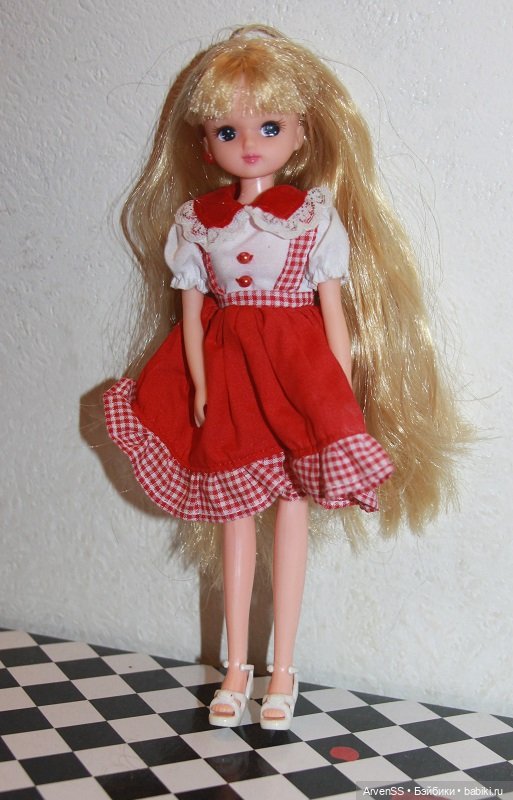 Сероглазая Licca-chan 4 поколения компании Такара (фото 4)