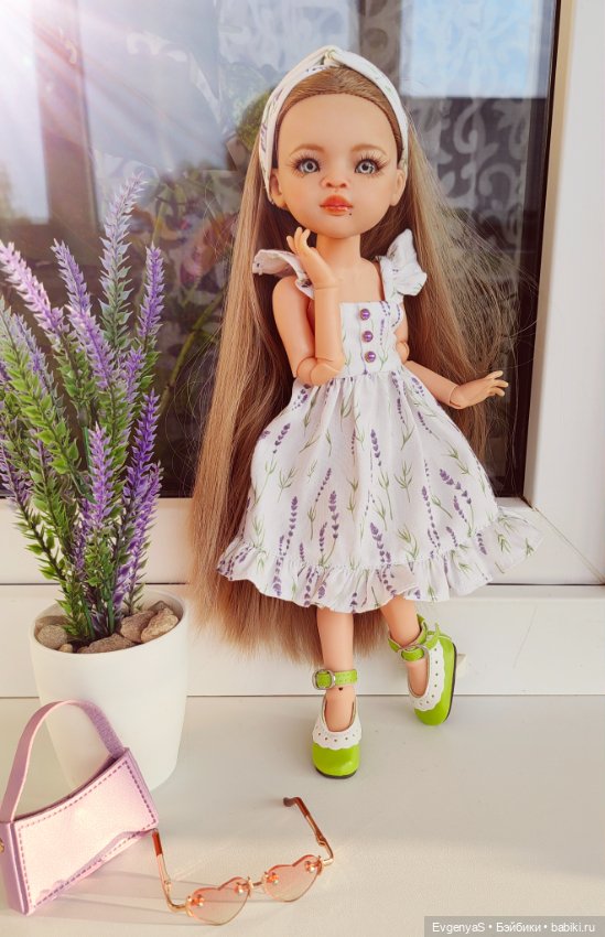 Летний сарафан для кукол Паола Рейна (фото 4)