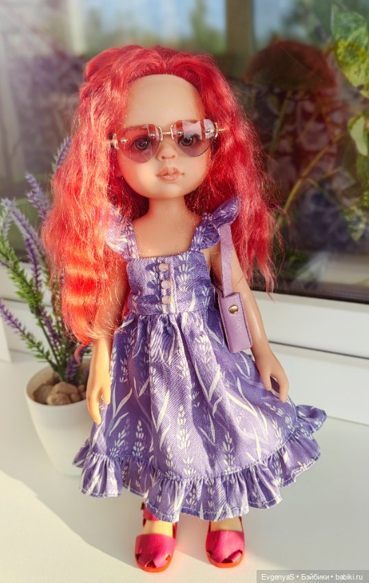 Летний сарафан для кукол Паола Рейна (фото 6)