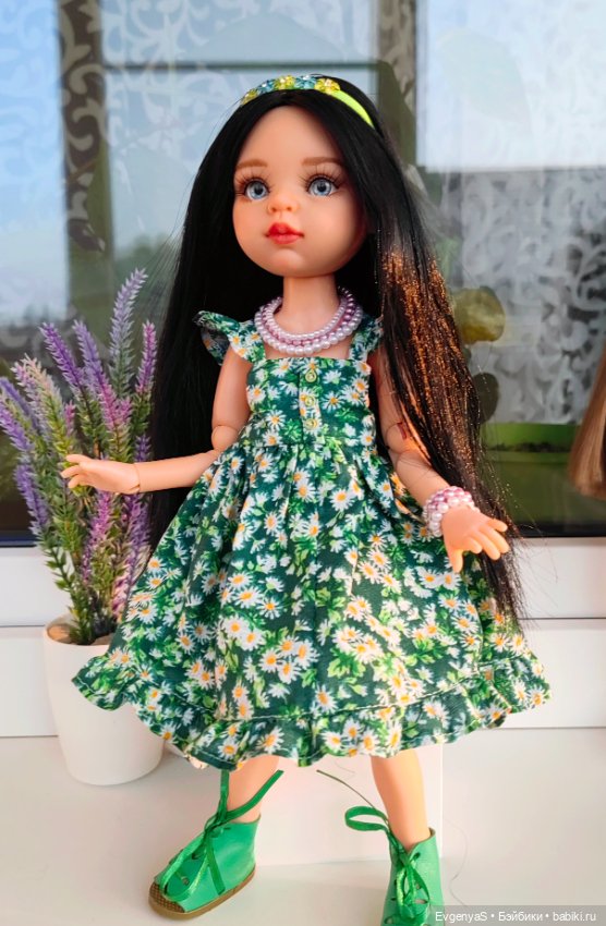 Летний сарафан для кукол Паола Рейна (фото 7)