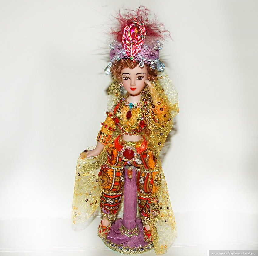 14 кукол в сказочных костюмах (ООАК) - коллекция 1 (фото 6)