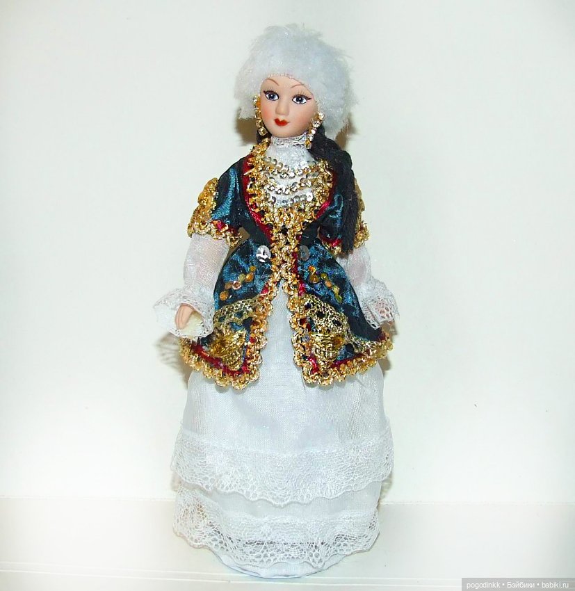 8 кукол в костюмах народов Поволжья - 21 см (ООАК) (фото 3)