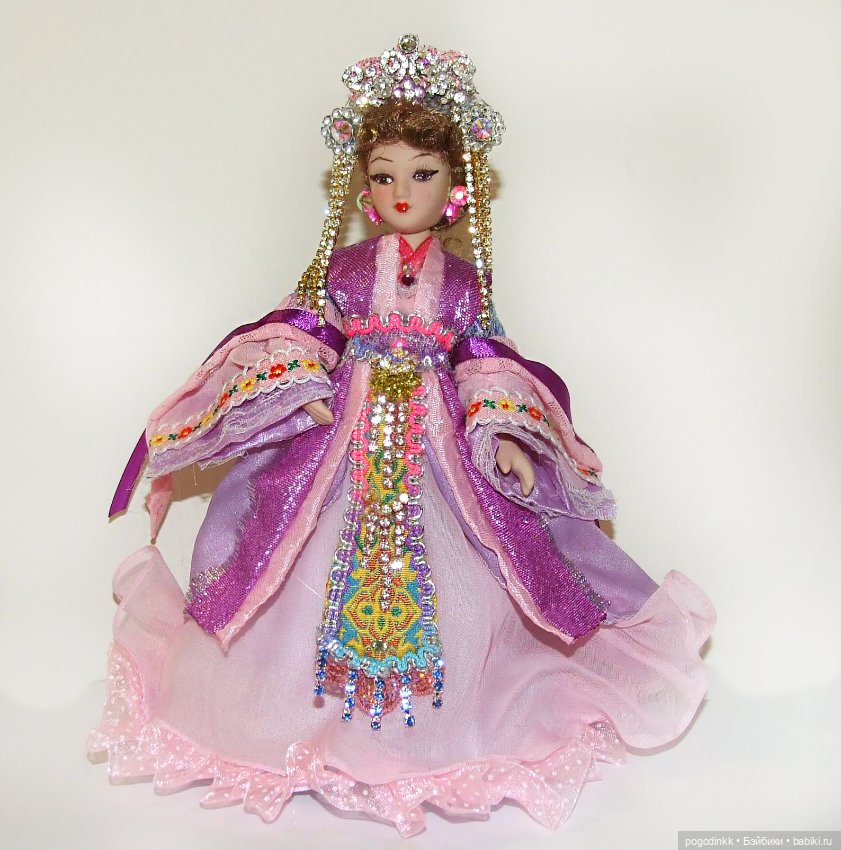 8 кукол в костюмах разных стран - 21 см (ООАК) (фото 5)