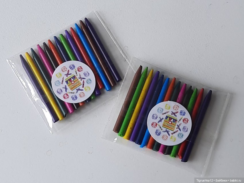 Набор с карандашами — Миниатюра для кукол (фото 3)