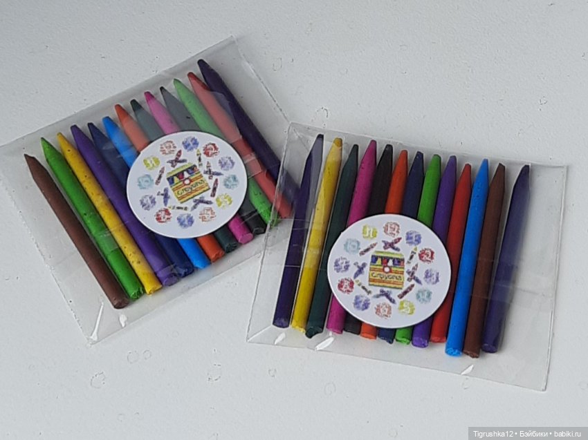 Набор с карандашами — Миниатюра для кукол (фото 2)