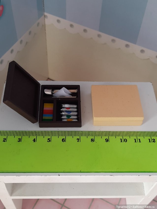 Набор художника — Миниатюра для кукол (фото 5)