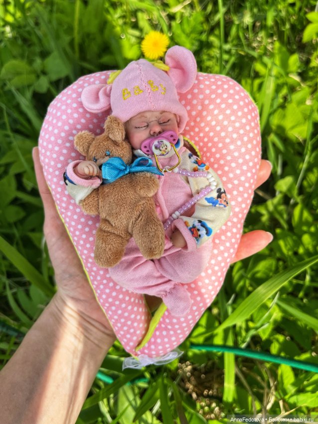 Спящая малышка Сонечка — Авторские куклы (фото 3)