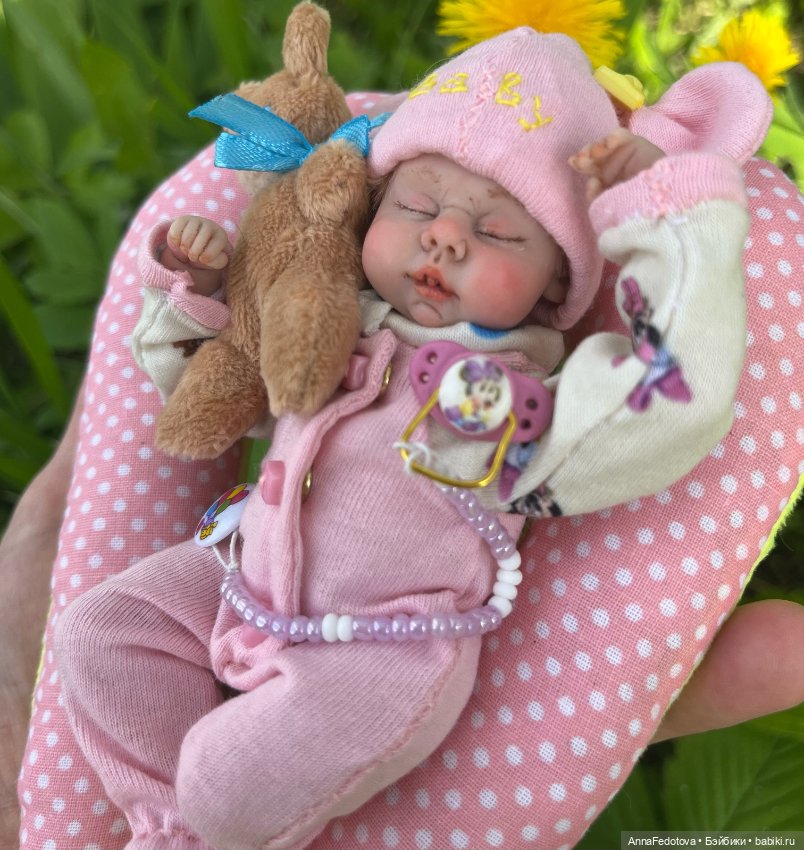 Спящая малышка Сонечка — Авторские куклы