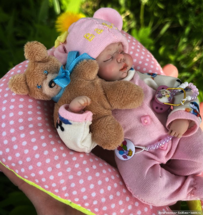 Спящая малышка Сонечка — Авторские куклы (фото 2)