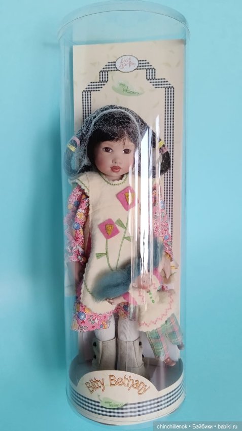 Яркая Bitty Bethany Belinda со своей куколкой от Helen Kish