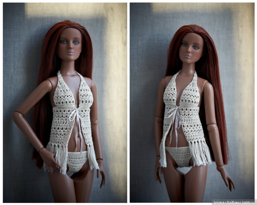 Комплекты белья для девочек Тоннер и кукол аналогичного размера (фото 5)