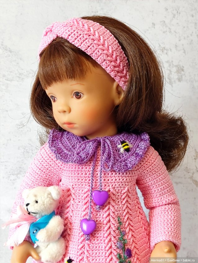 Мастер-класс по вязанию крючком для кукол минуш "КОЛОСКИ-М(часть1) (фото 4)
