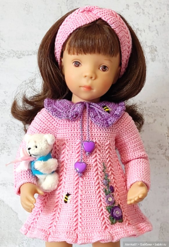 Мастер-класс по вязанию крючком для кукол минуш "КОЛОСКИ-М(часть1) (фото 3)