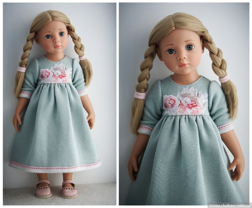 Уютные платья для девочек GOTZ (фото 9)