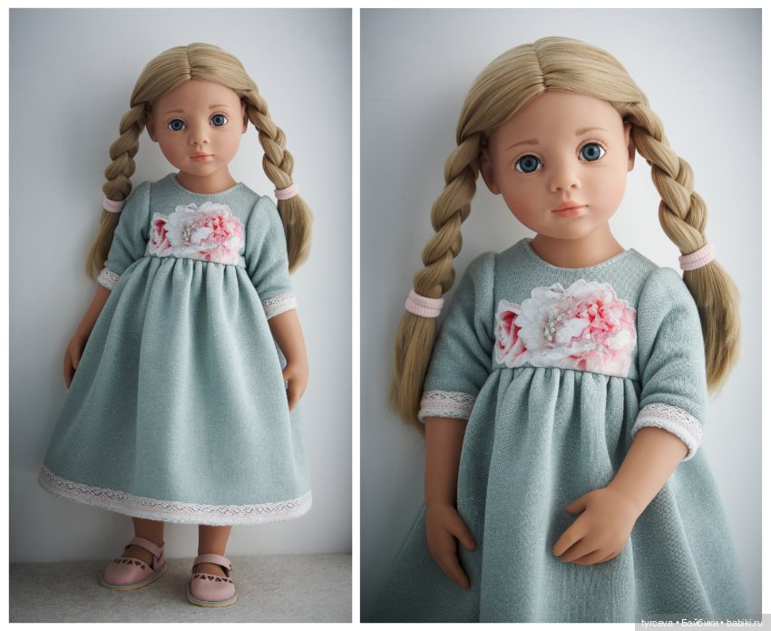 Уютные платья для девочек GOTZ (фото 10)