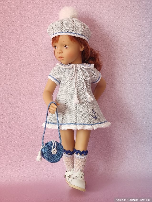 Мастер-класс по вязанию крючком для кукол минуш "КОЛОСКИ-М(часть1) (фото 7)