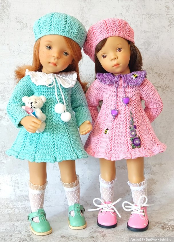 Мастер-класс по вязанию крючком для кукол минуш "КОЛОСКИ-М(часть1)