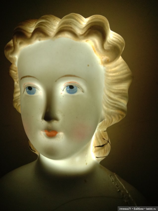 Антикварная дама-париан в стиле императрицы Евгении,реставрация (фото 7)