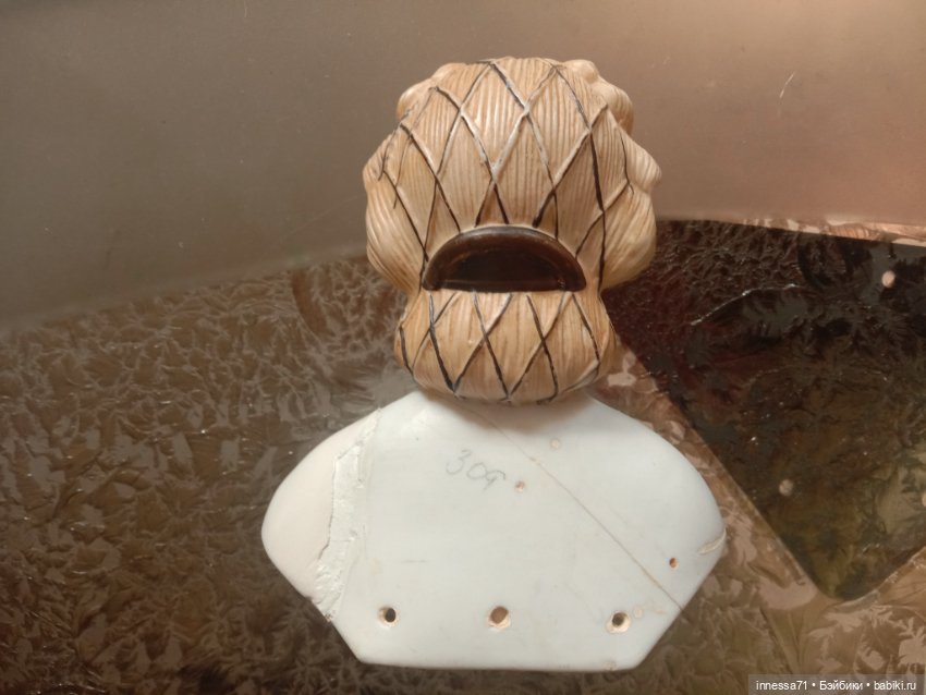 Антикварная дама-париан в стиле императрицы Евгении,реставрация (фото 2)