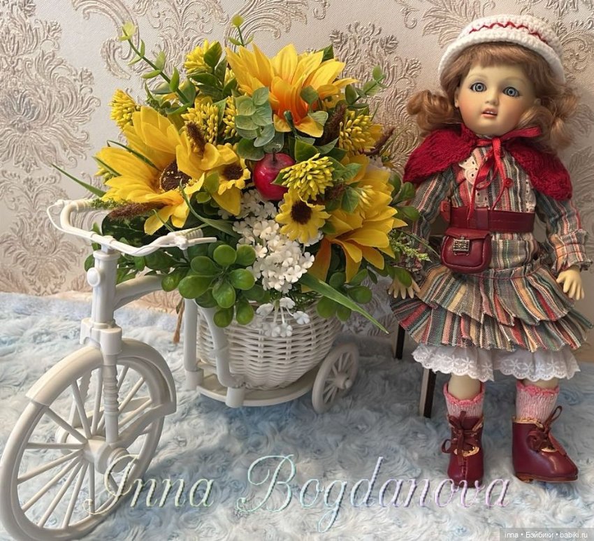 Коллекционная винтажная антикварная реплика Августина-2 (28 см)