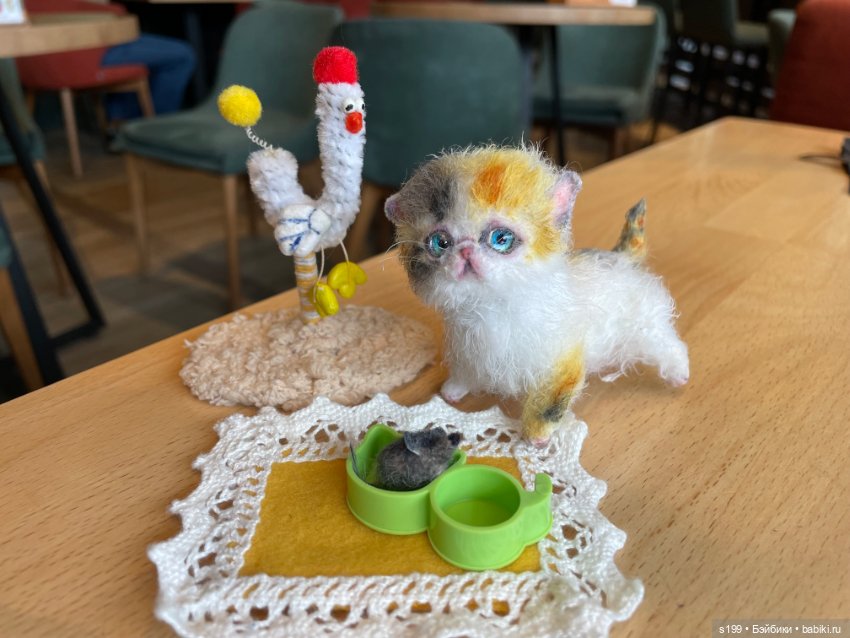 Котенок — Авторские игрушки