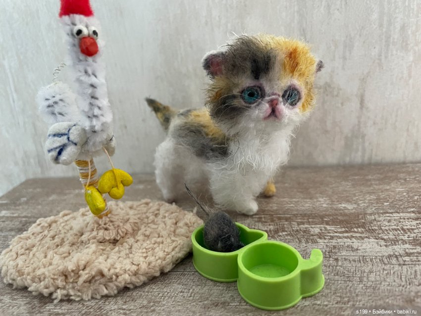 Котенок — Авторские игрушки (фото 8)