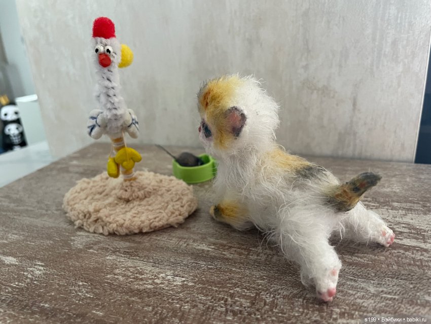 Котенок — Авторские игрушки (фото 3)