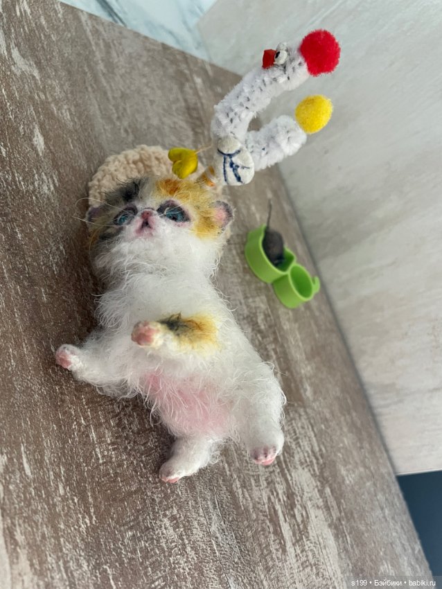 Котенок — Авторские игрушки (фото 7)
