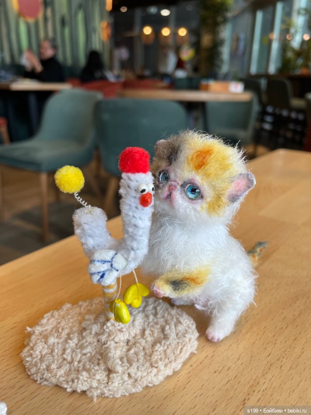Котенок — Авторские игрушки (фото 2)