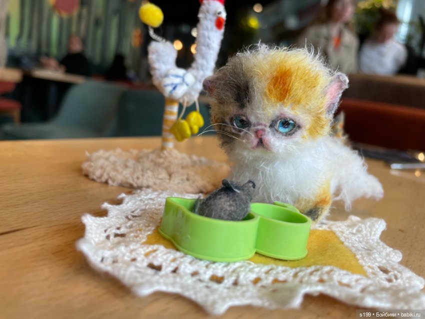 Котенок — Авторские игрушки (фото 4)