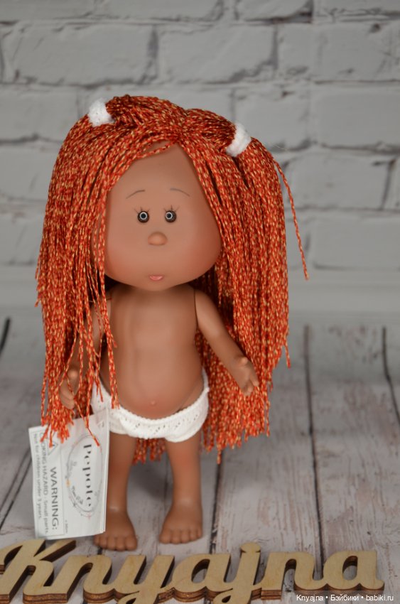 Мия мини от Nines d'Onil, клубничные косички (фото 4)