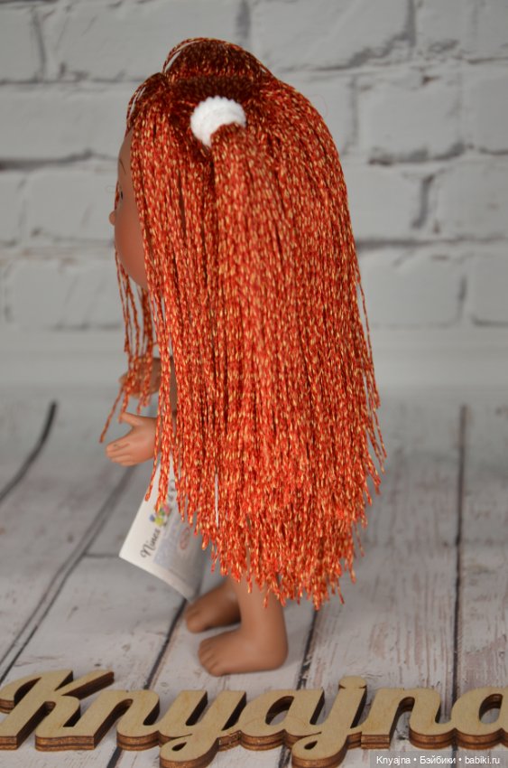 Мия мини от Nines d'Onil, клубничные косички (фото 6)